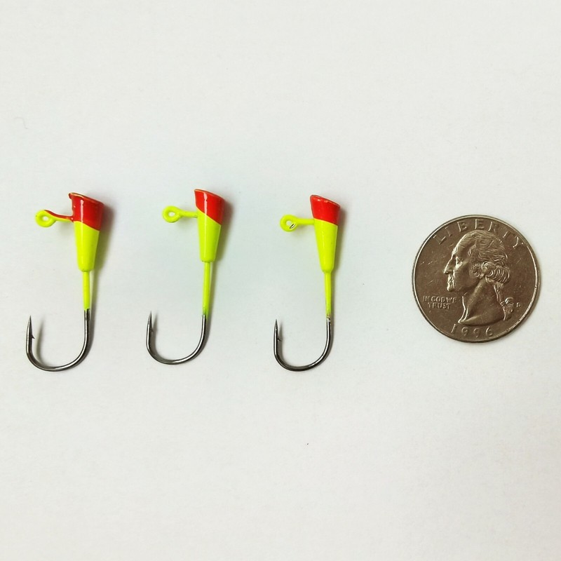50 NEW Painted Shad Dart - 1/8 oz, 1/16 oz, 3 Color option, Shad Lure, Shad Jig gallery