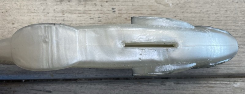 Weedless Swimbait 8” wedge tail Color Hitch Lot Of 1 Bait gallery