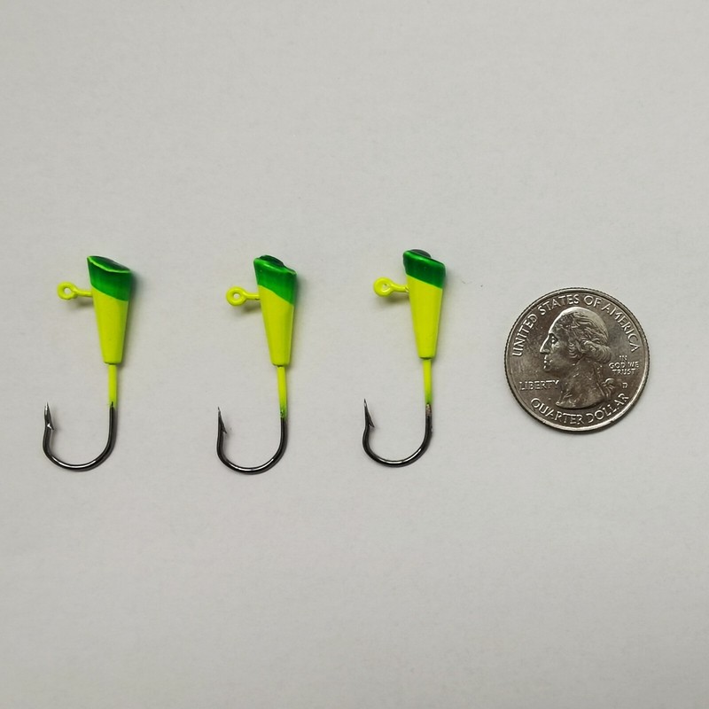 50 NEW Painted Shad Dart - 1/8 oz, 1/16 oz, 3 Color option, Shad Lure, Shad Jig gallery