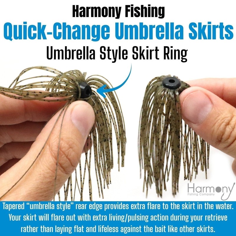 Harmony Fishing – Quick Change Modular Umbrella Skirts for Fishing... gallery
