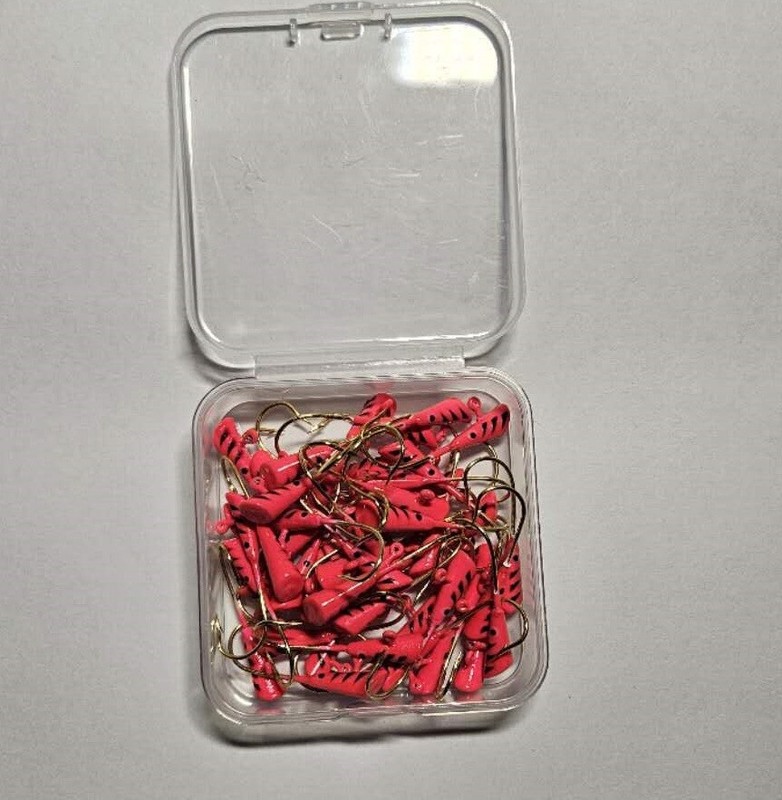 50PCs 1/16 oz Shad Dart Lead Jig Heads Fishing hooks Crappie Panfish Bass Lures gallery