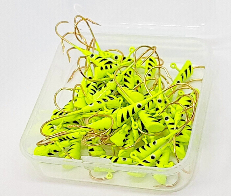 50PCs 1/16 oz Shad Dart Lead Jig Heads Fishing hooks Crappie Panfish Bass Lures gallery