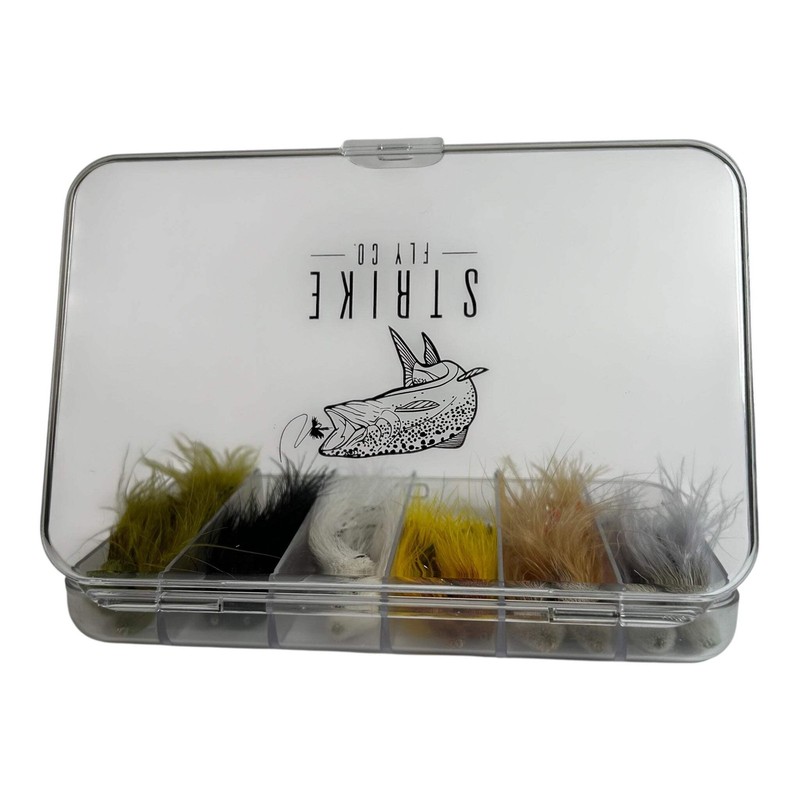 12 Piece - Sex Dungeon Articulated Streamer Assortment - With Fly Box gallery