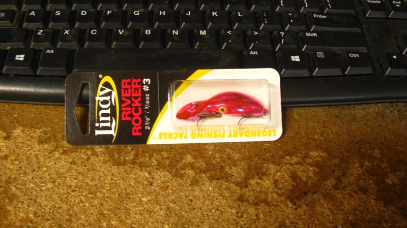 Lindy "river rocker", #3, 2 3/8", 3/16 oz, 3 ct, free shipping gallery