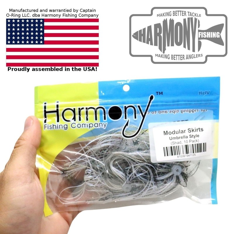 Harmony Fishing – Quick Change Modular Umbrella Skirts for Fishing... gallery