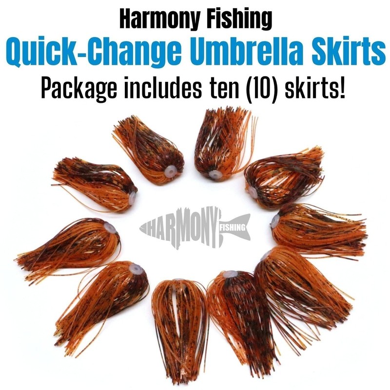 Harmony Fishing – Quick Change Modular Umbrella Skirts for Fishing... gallery