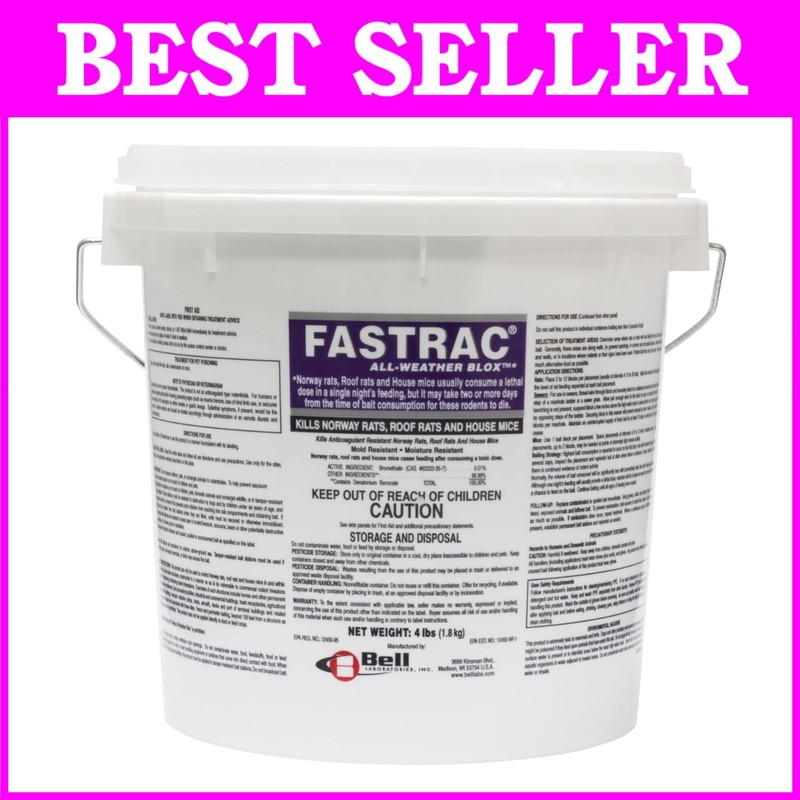 Highly Palatable Rodenticide 4lb Center Hole
