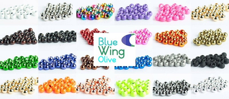 Blue Wing Olive Tungsten Fly Tying Beads – 100 Pack