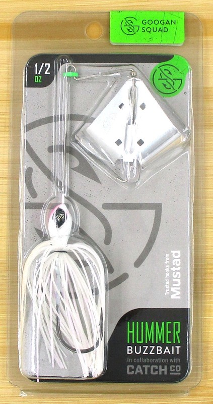 (3) Googan Squad 1/2 Oz. White Hummer Buzz Baits Buzzbaits Brand New In Pack gallery