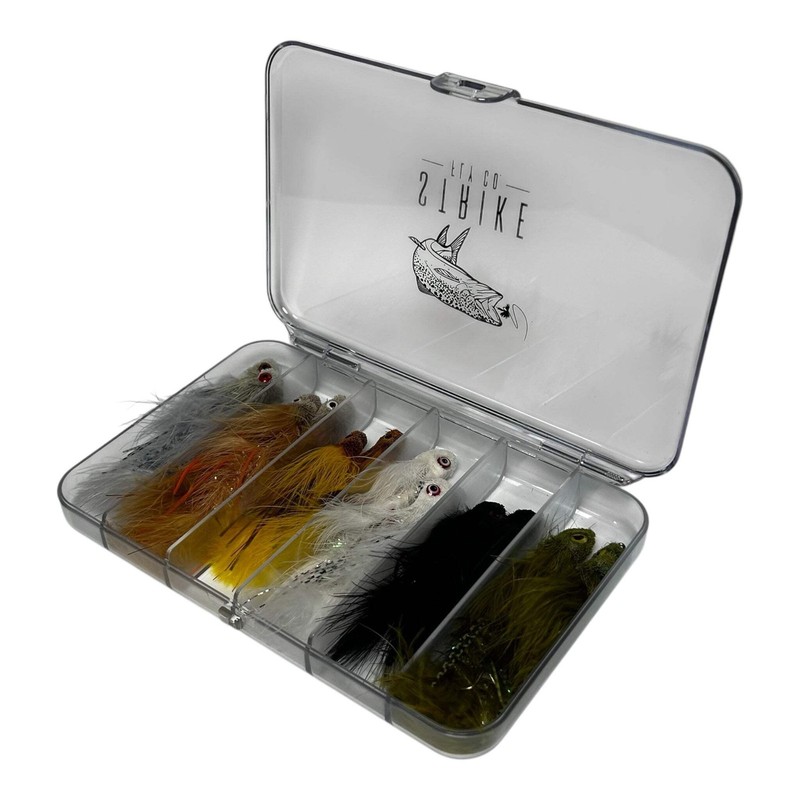 12 Piece - Sex Dungeon Articulated Streamer Assortment - With Fly Box gallery