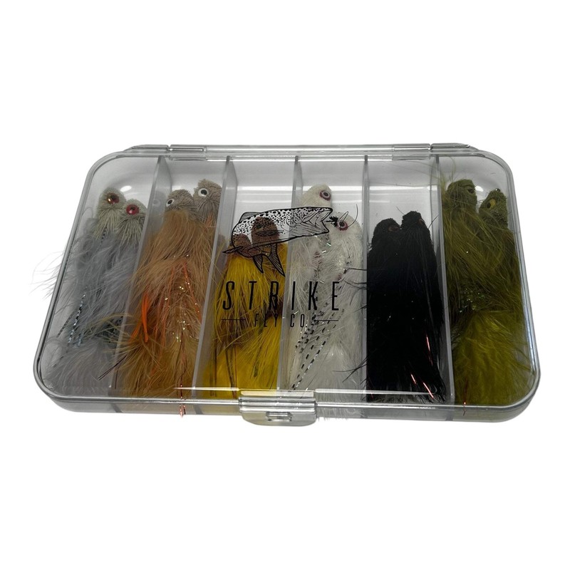 12 Piece - Sex Dungeon Articulated Streamer Assortment - With Fly Box gallery