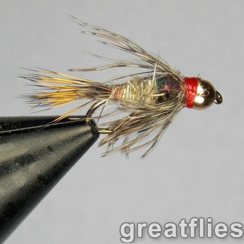 1 dozen (12) – Guide’s Choice Hare’s Ear – Bead Head