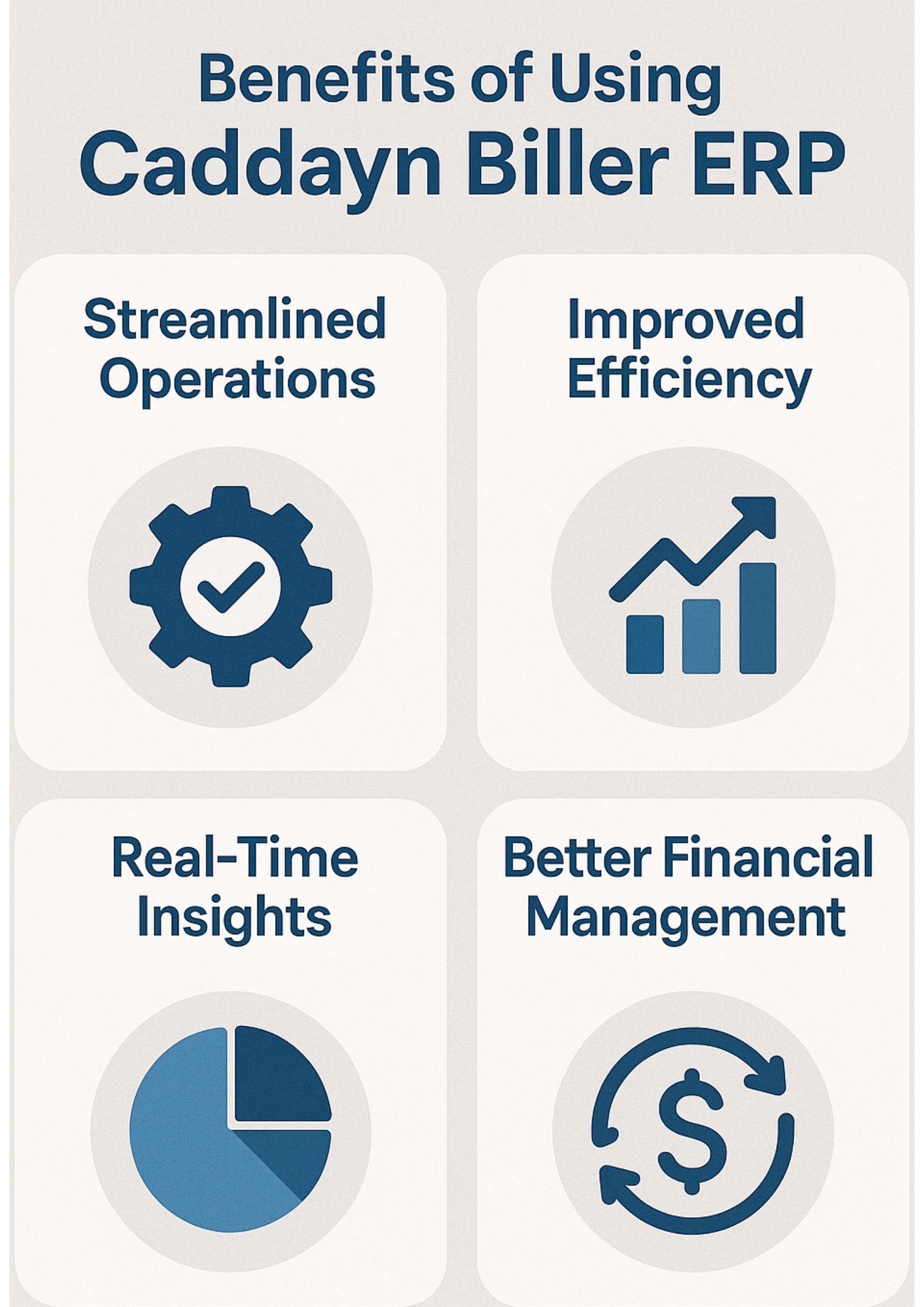 benefits of using caddayn biller erp