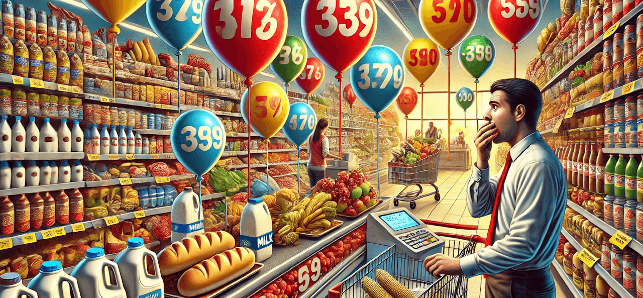Store Price Tag Inflation Why Inflation Increases Retail Prices? - Caddayn