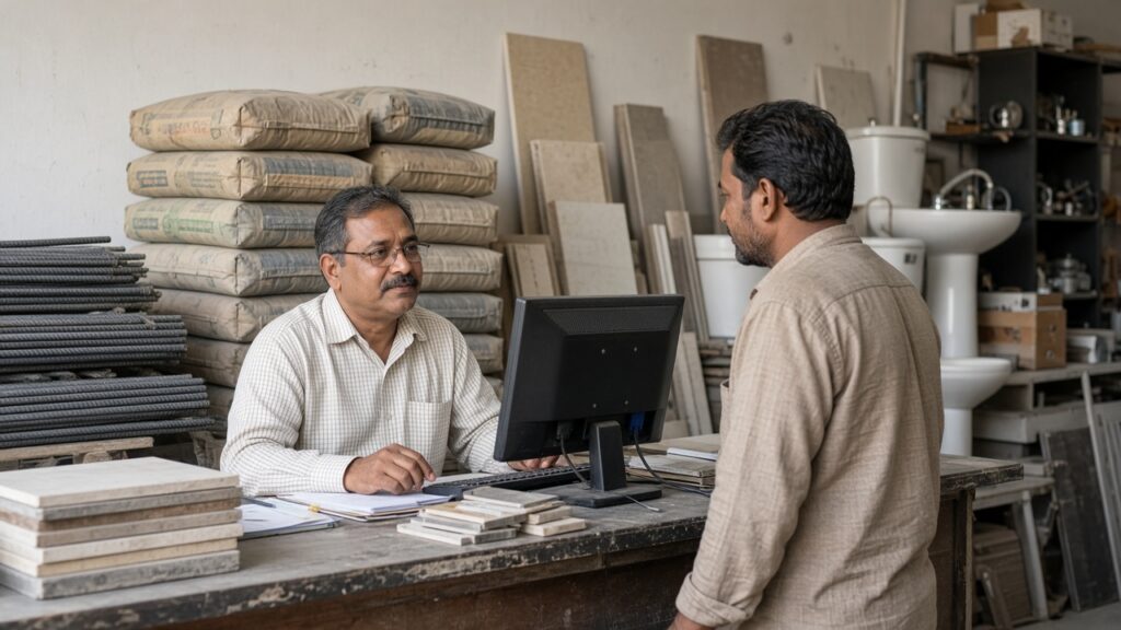 building material billing software