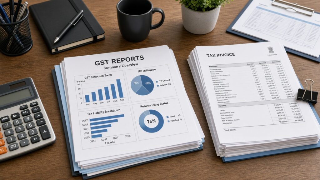 gst reports for retail shops