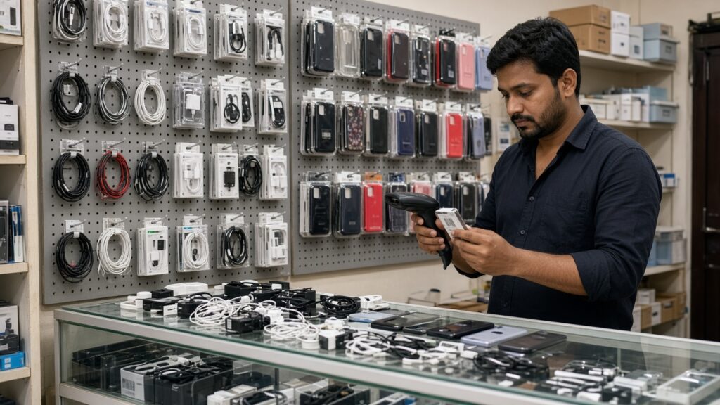 mobile accessories shop billing software