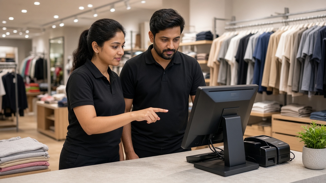 salesman commission tracking retail software