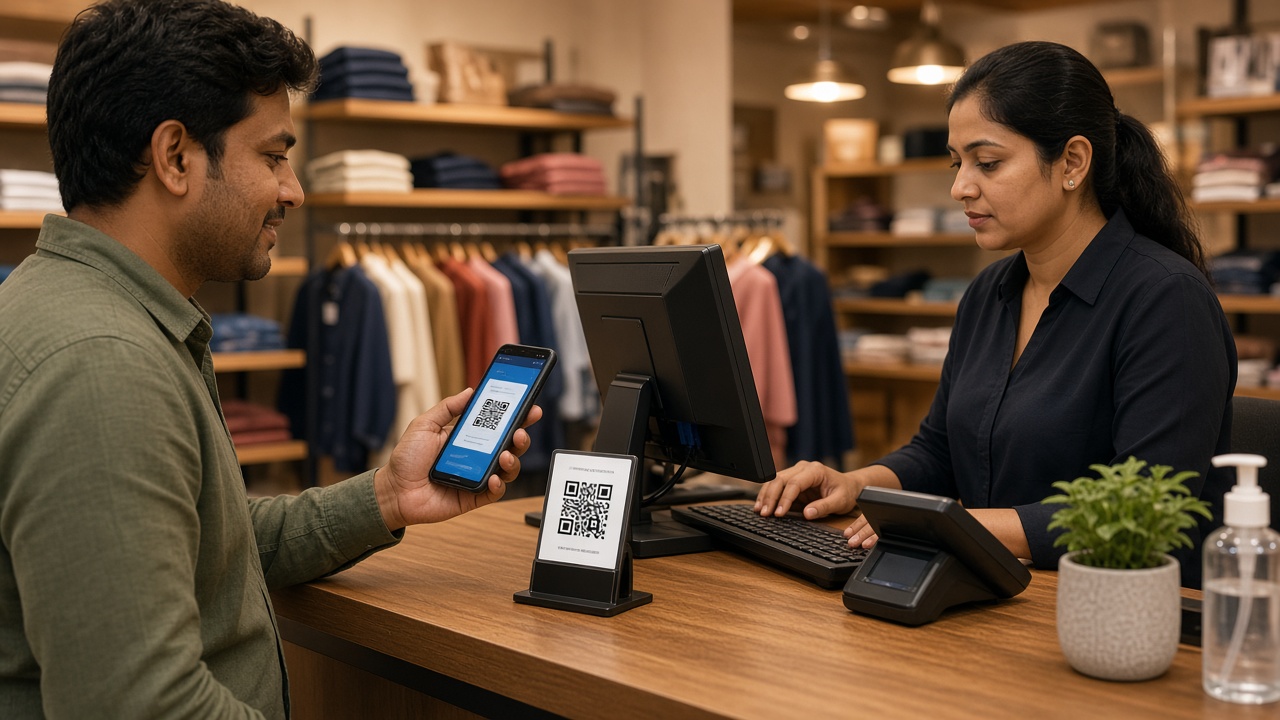 upi payment billing software for shops
