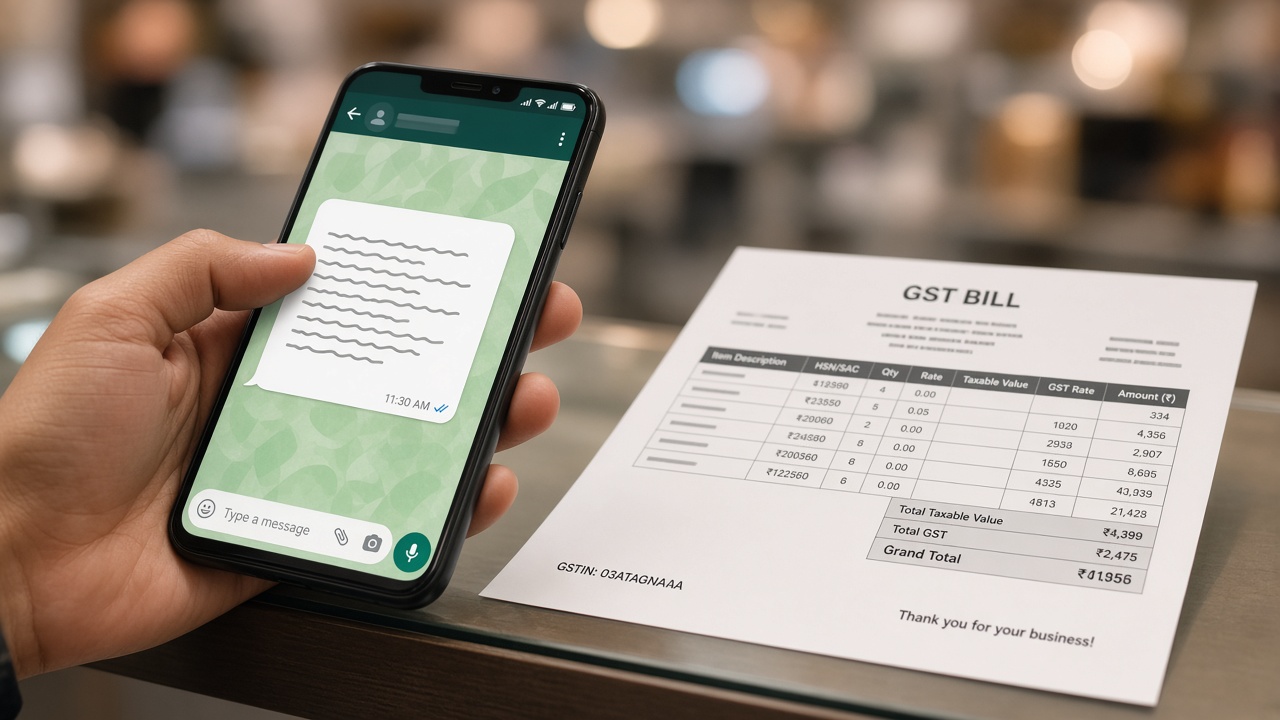 whatsapp billing software